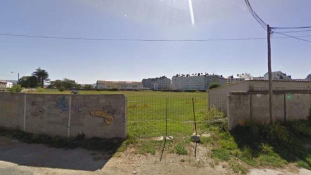 Campo de fútbol de San Xoán, en Ferrol
