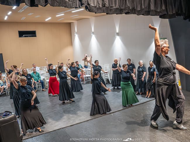 Ensayos de la escuela en Algeciras