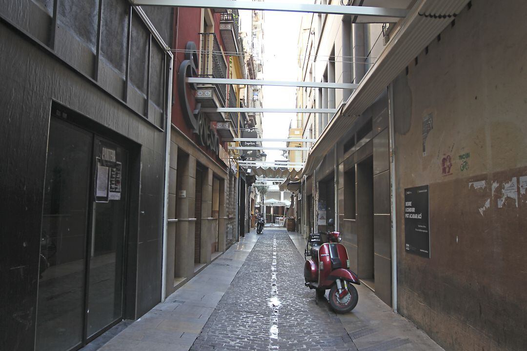Zona de las tascas de Castelló