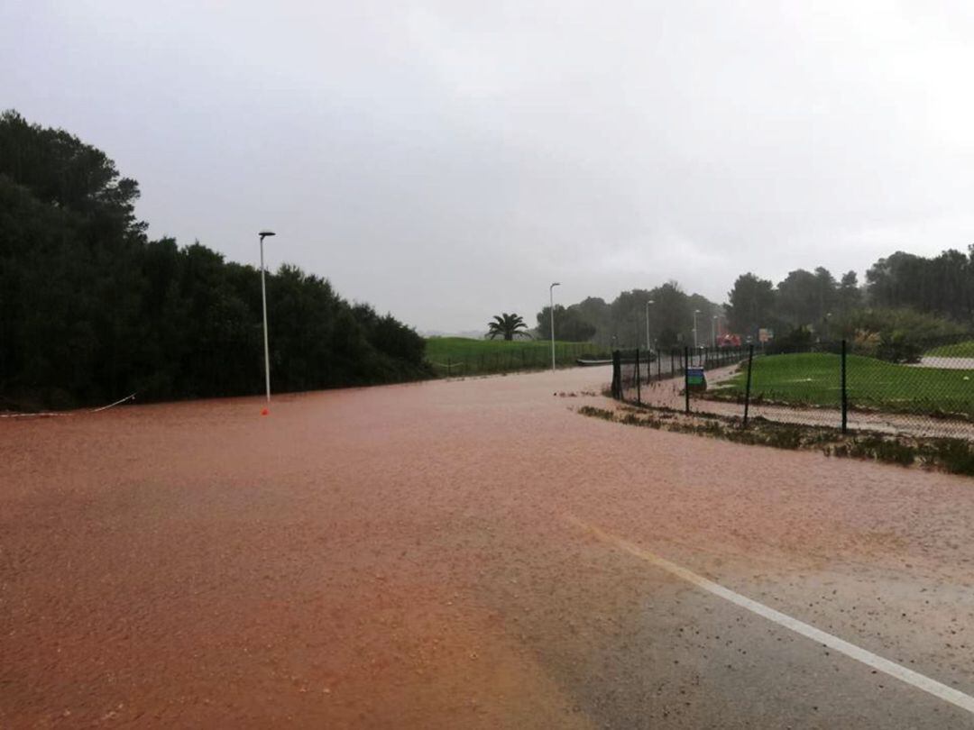 Son Parc, inundado