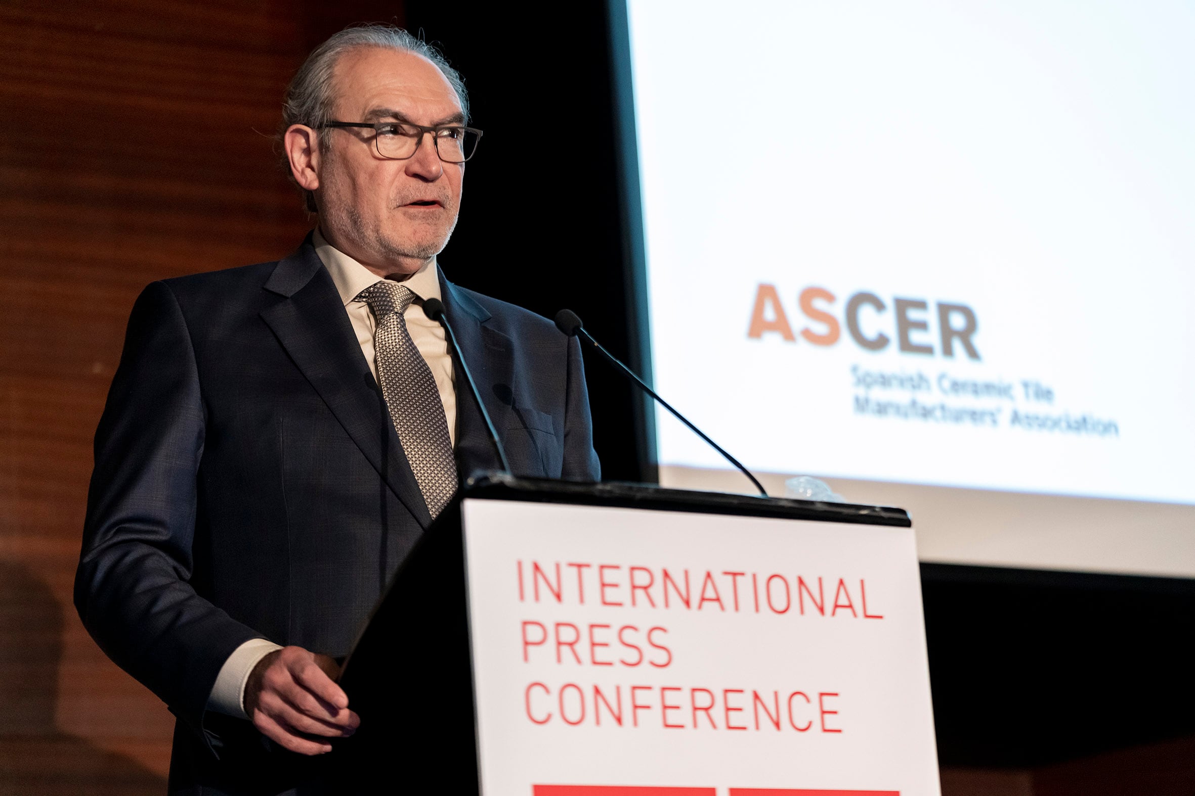 El presidente de ASCER, Vicente Nomdedéu