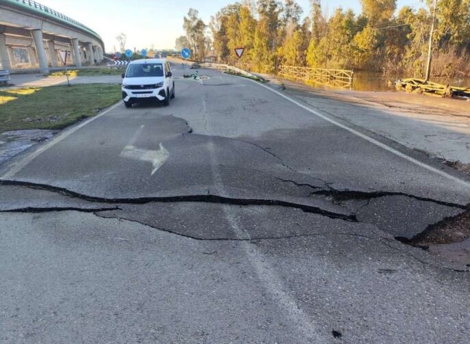 Las obras de emergencia en la carretera EX-106, entre Don Benito y Miajadas, comienzan este martes