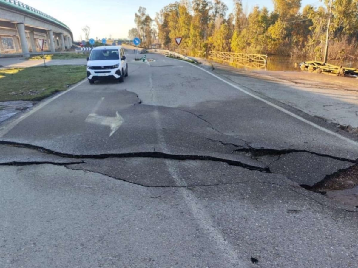 Las obras de emergencia en la EX-106, entre Don Benito y Miajadas, comienzan este martes