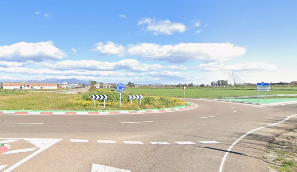 Rotonda N-502 con Ronda del Tajo