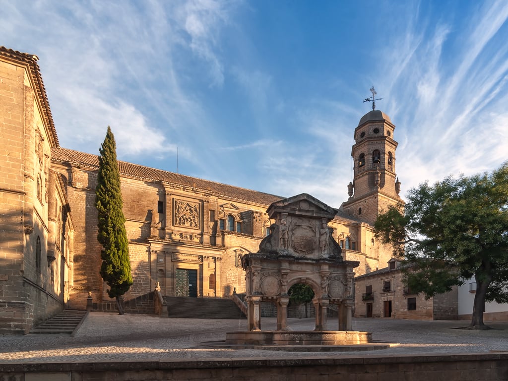 Plaza de Santa María de Baeza, uno de los destinos más visitados de la provincia.