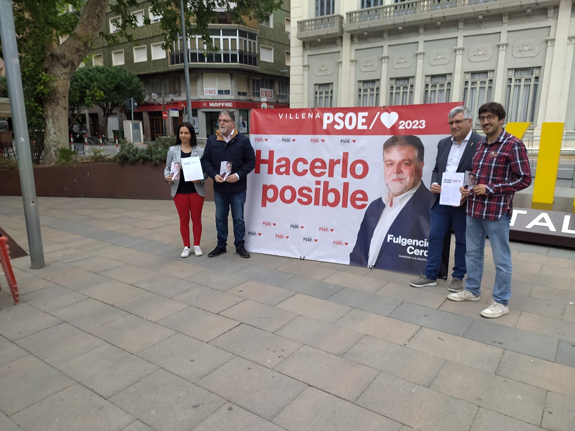 Presentación del programa del PSOE de Villena