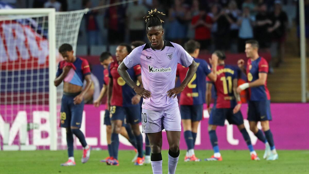 "Si tan enamorado están de un jugador...": Aitor Larrazabal cuestiona los pitos a Nico Williams en Montjuic