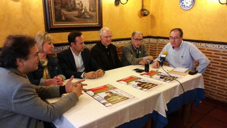 Presentación del Concierto Solidario para reformar la cubierta de la iglesia parroquial de Casanova