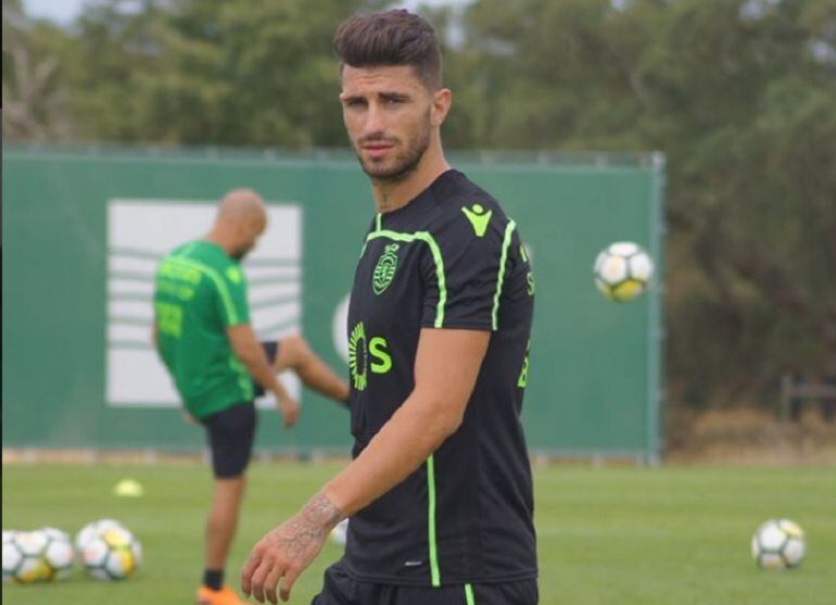 Piccini con el Sporting de Lisboa