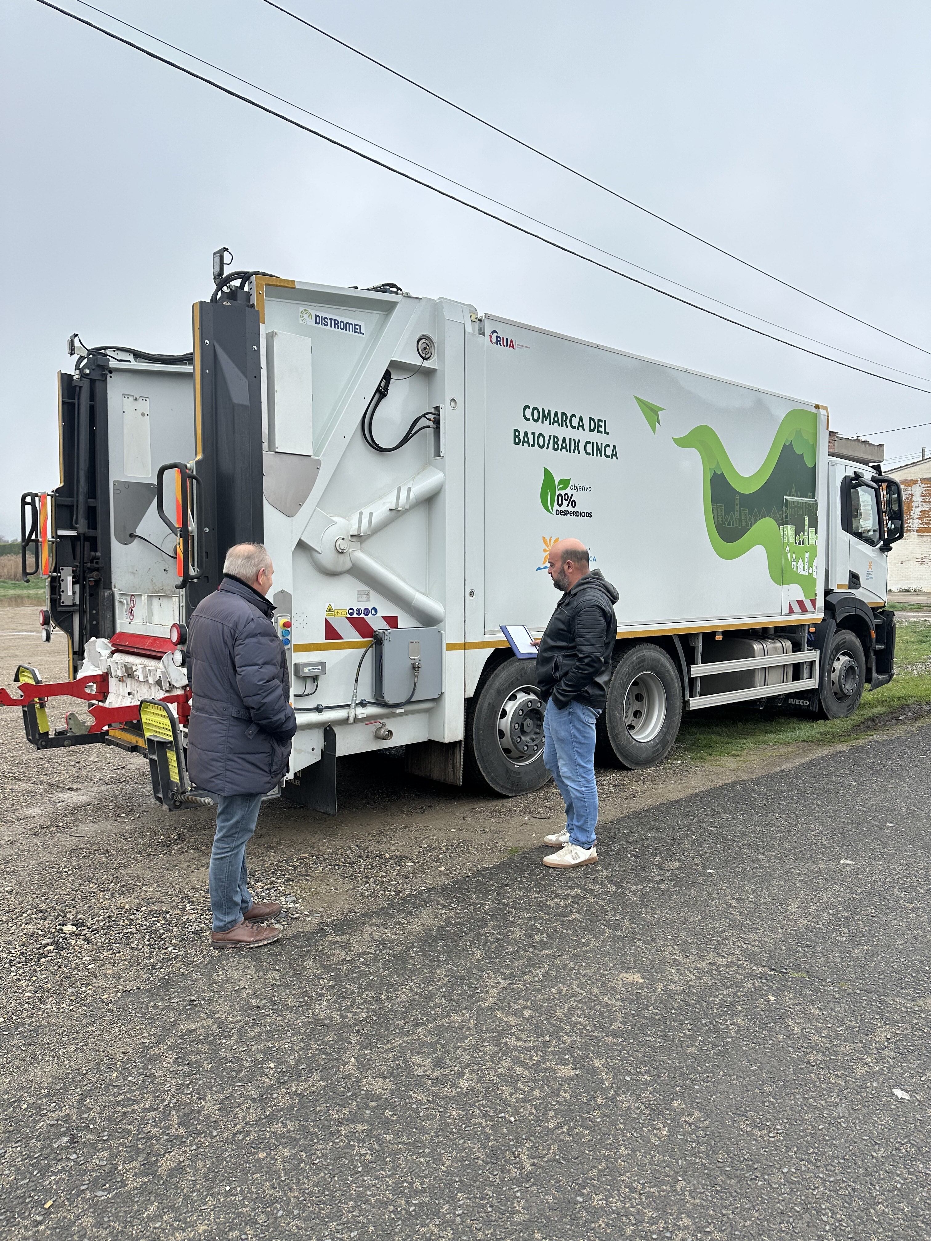 La Comarca del Bajo Cinca ha adquirido un nuevo camión para mejorar la recogida de residuos