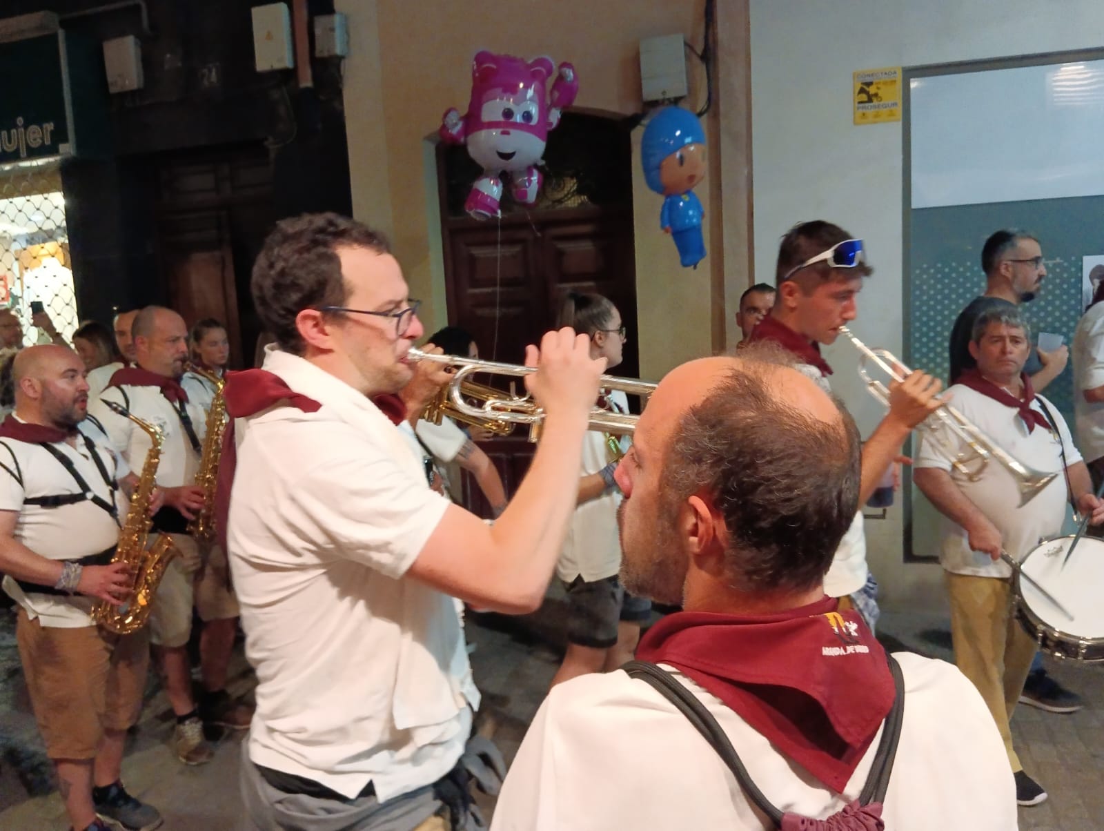 Jorge García Velasco, autor del libro, en imagen de archivo de las fiestas de Aranda de 2023