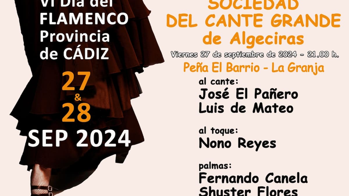 Cante Grande celebra el Día del Flamenco con José el Pañero y Luis de Mateo en la Peña el Barrio