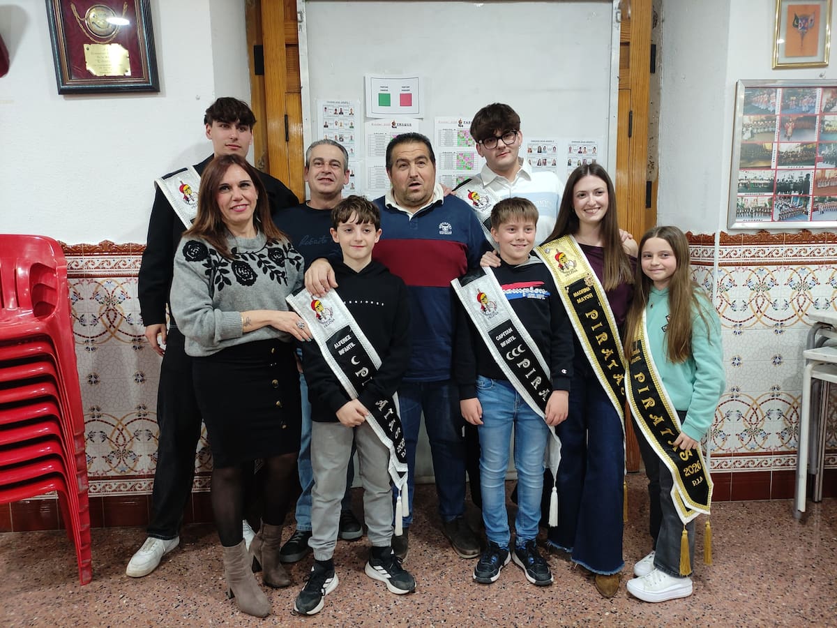 Los Piratas ya tienen representantes en Truque, Dominó y Parchís para el Ecuador Festero 2026