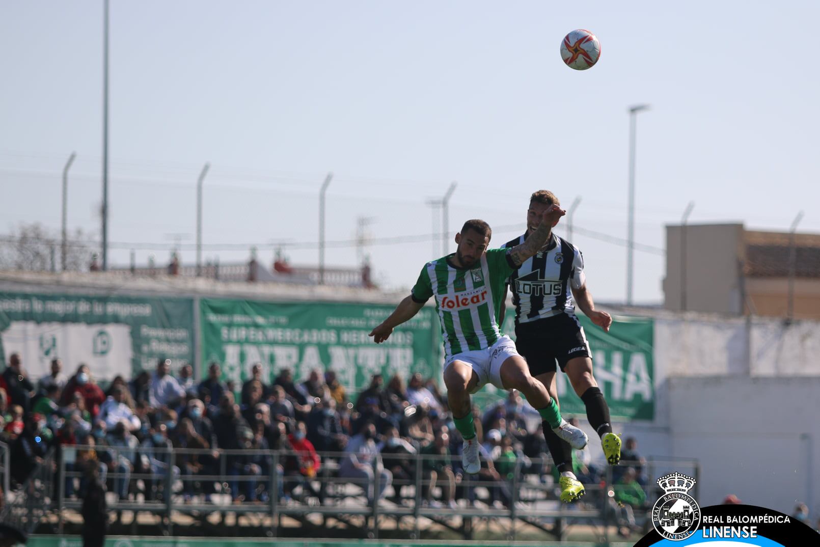 Un momento del partido