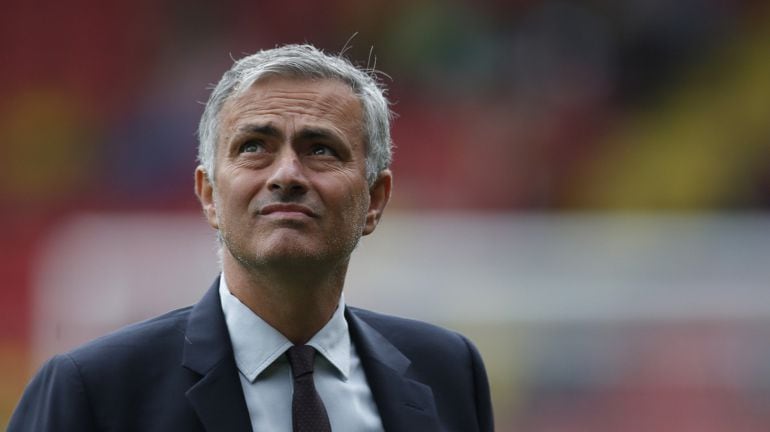 José Mourinho, durante el encuentro frente al Watford