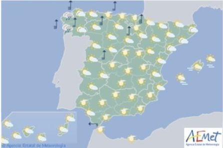 Temporal del día 13 de octubre de 2018