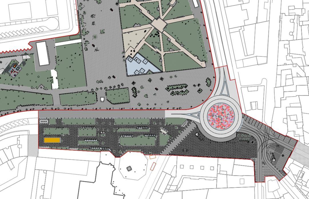 Infografía del proyecto de la segunda fase de remodelación de Jardinillos