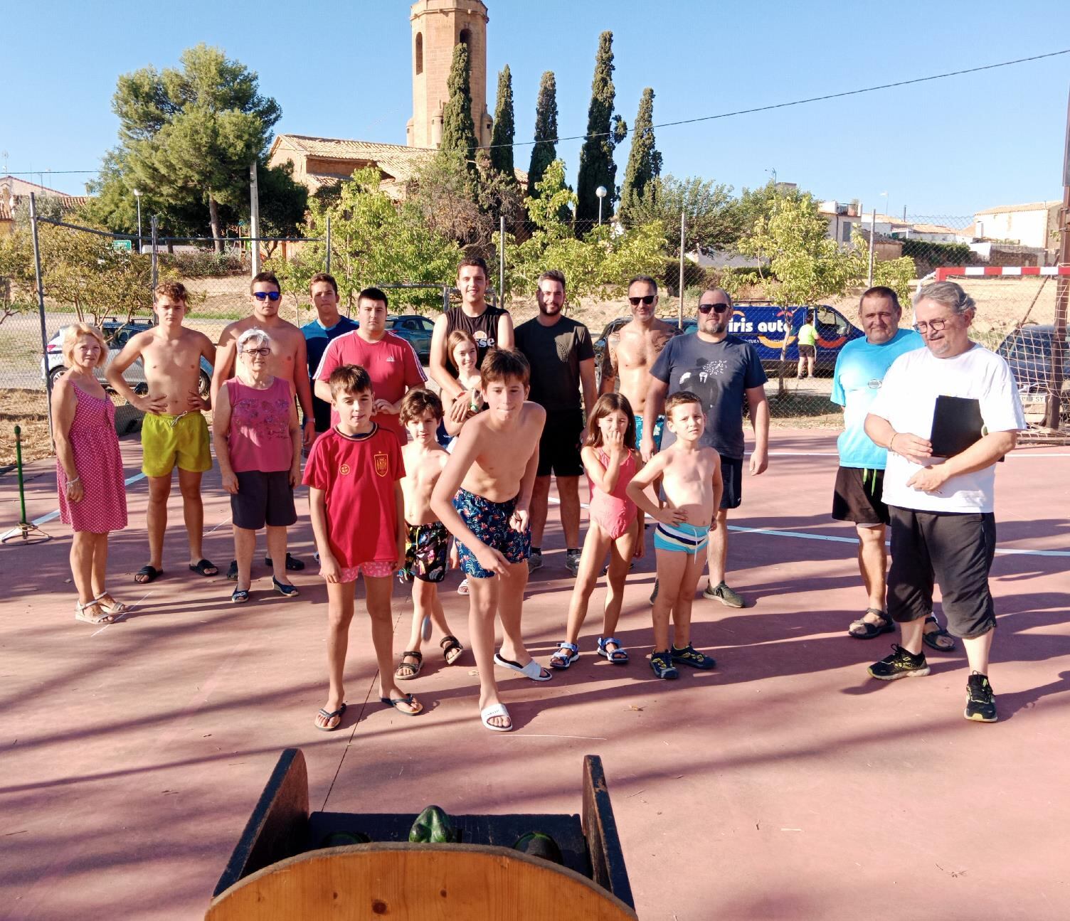 Animada jornada de juegos tradicionales en Arbaniés