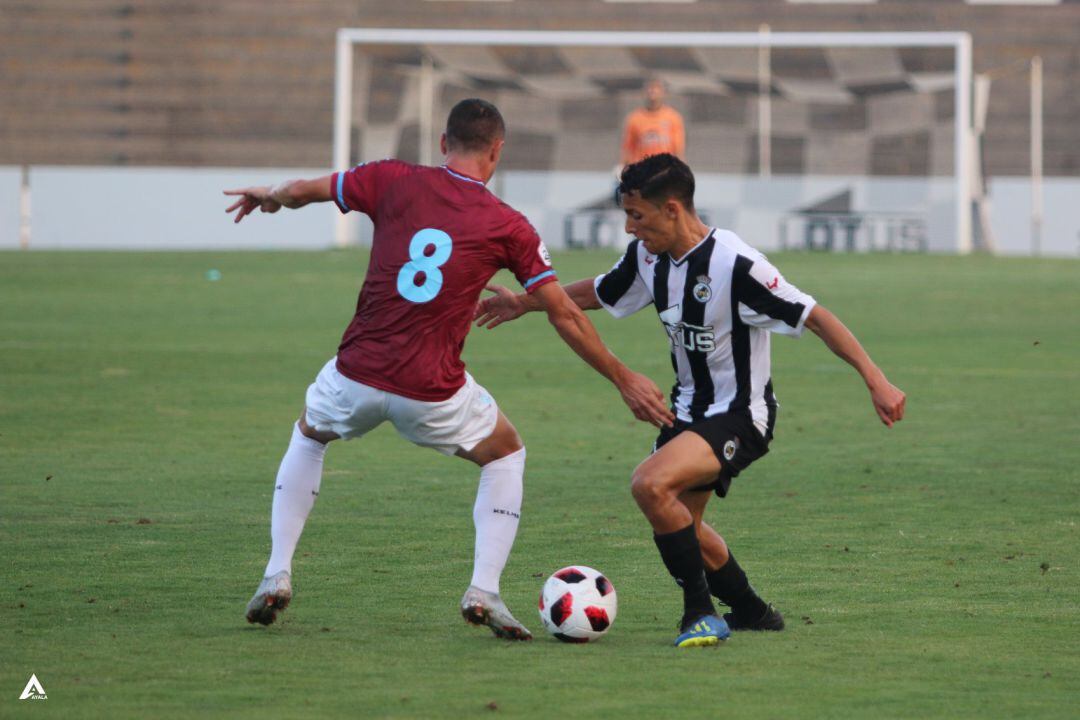 Ahmed durante un partido.