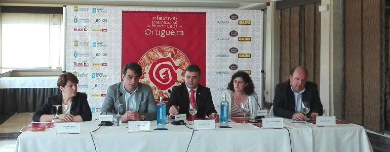 Presentación del Festival de Ortigueira 2016