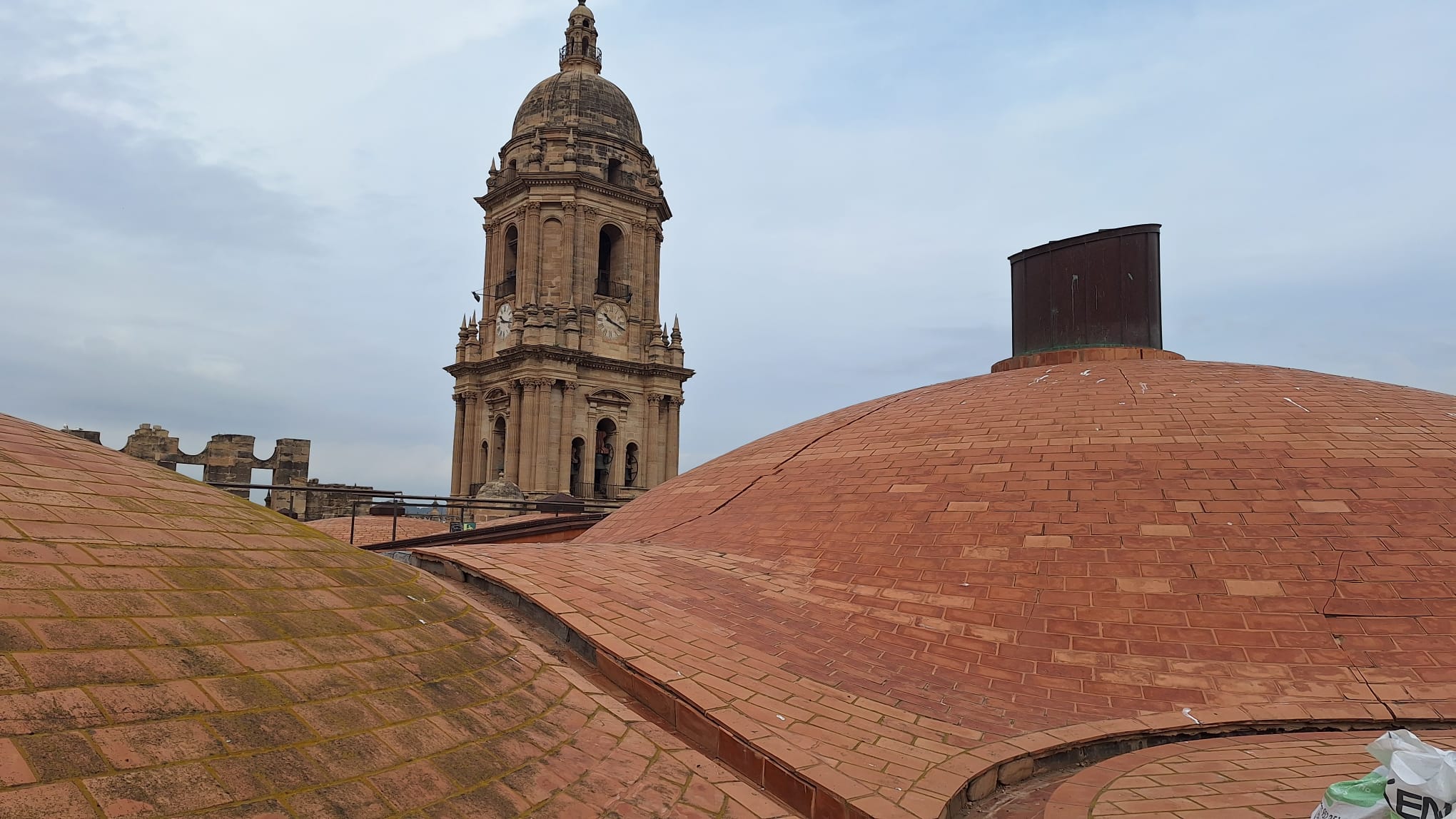 Cubierta de la Catedral de Málaga