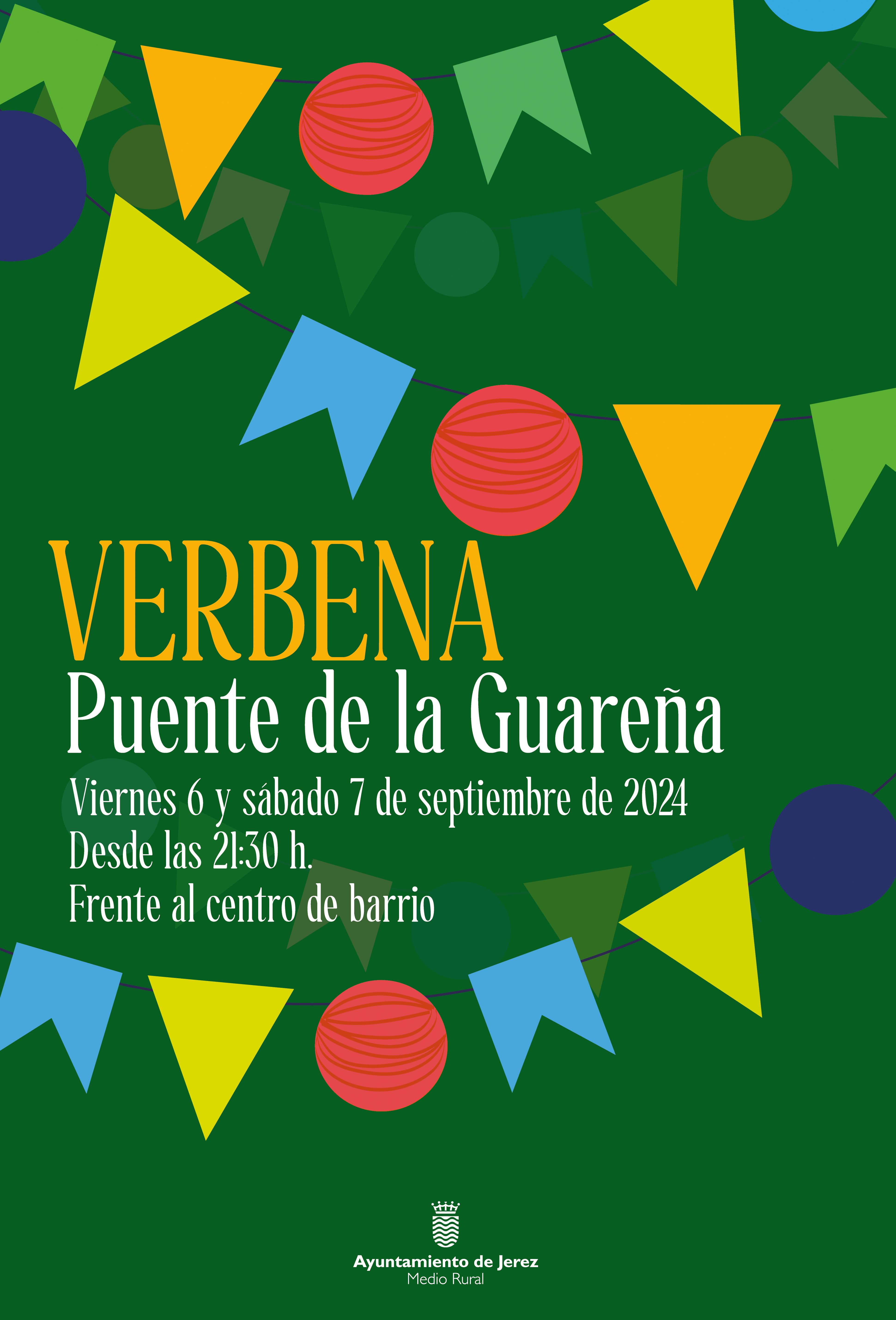 Cartel Verbena 2024 La Guareña