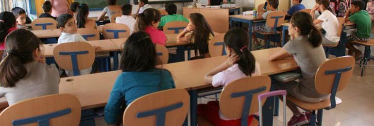 Niños en clase