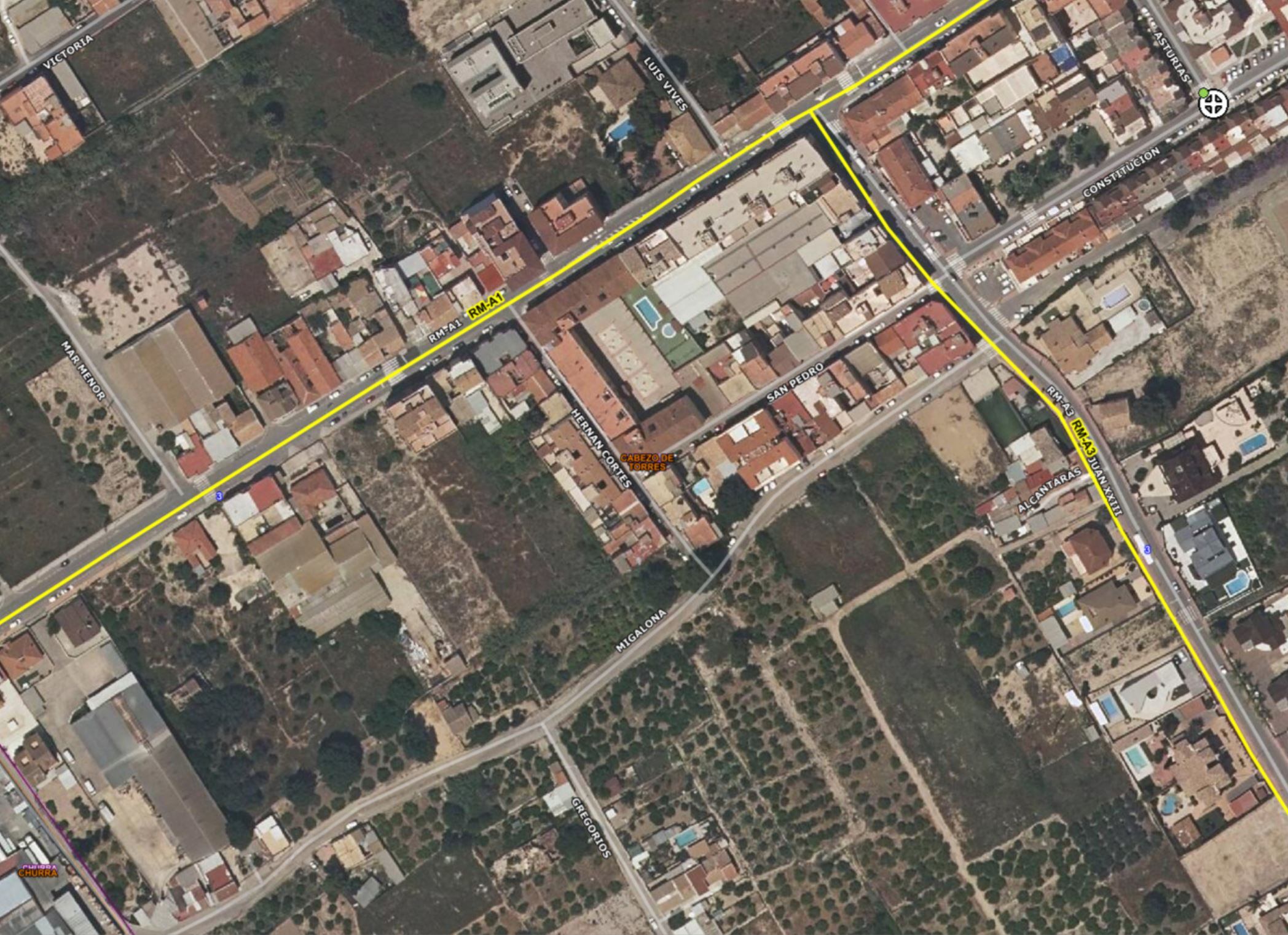 La intervención tuvo lugar de madrugada