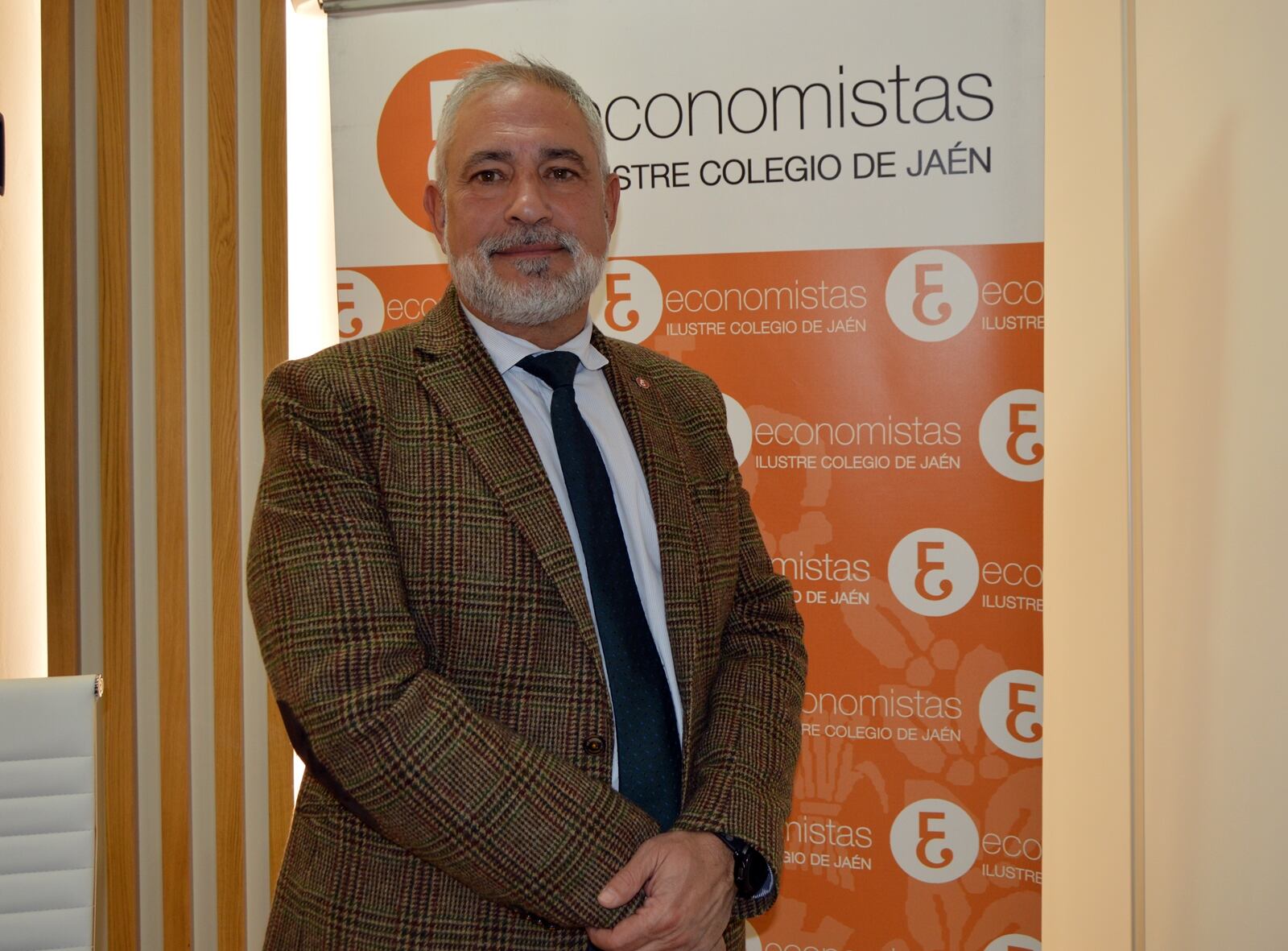 Sergio Berrios, el nuevo decano del Colegio de Economistas de la provincia de Jaén