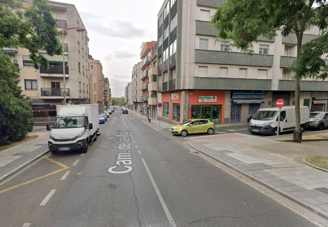 Camino de las Aguas de Salamanca en junio de este año/Maps