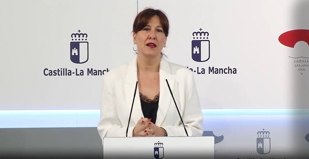 La portavoz del Gobierno regional, Blanca Fernández.