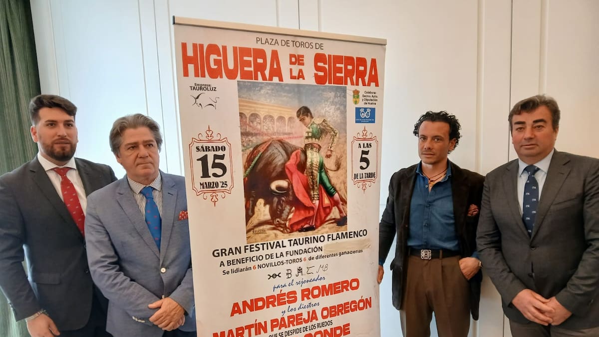 Martín Pareja Obregón anuncia su despedida de los ruedos el 15 de marzo en Higuera de la Sierra