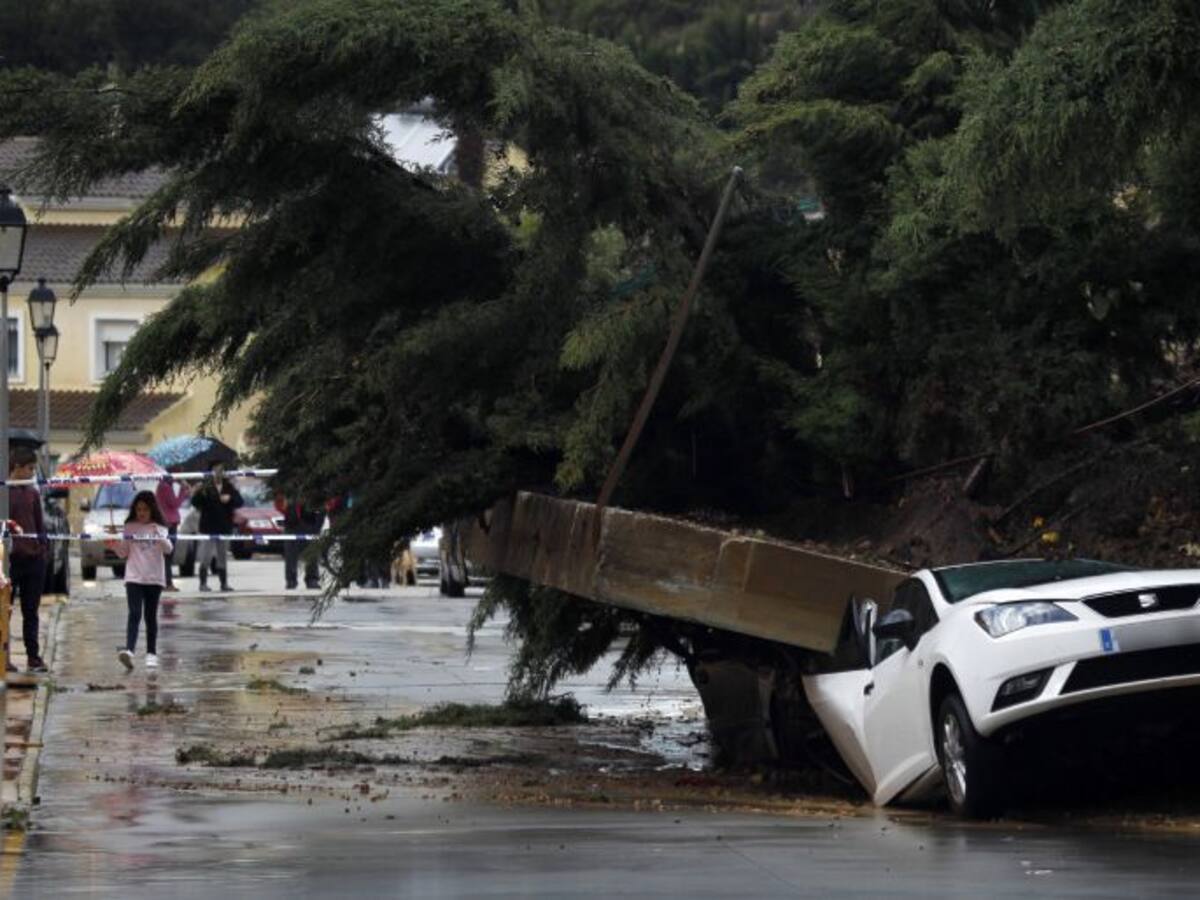 Muere un trabajador de una empresa eléctrica por el temporal en Cádiz