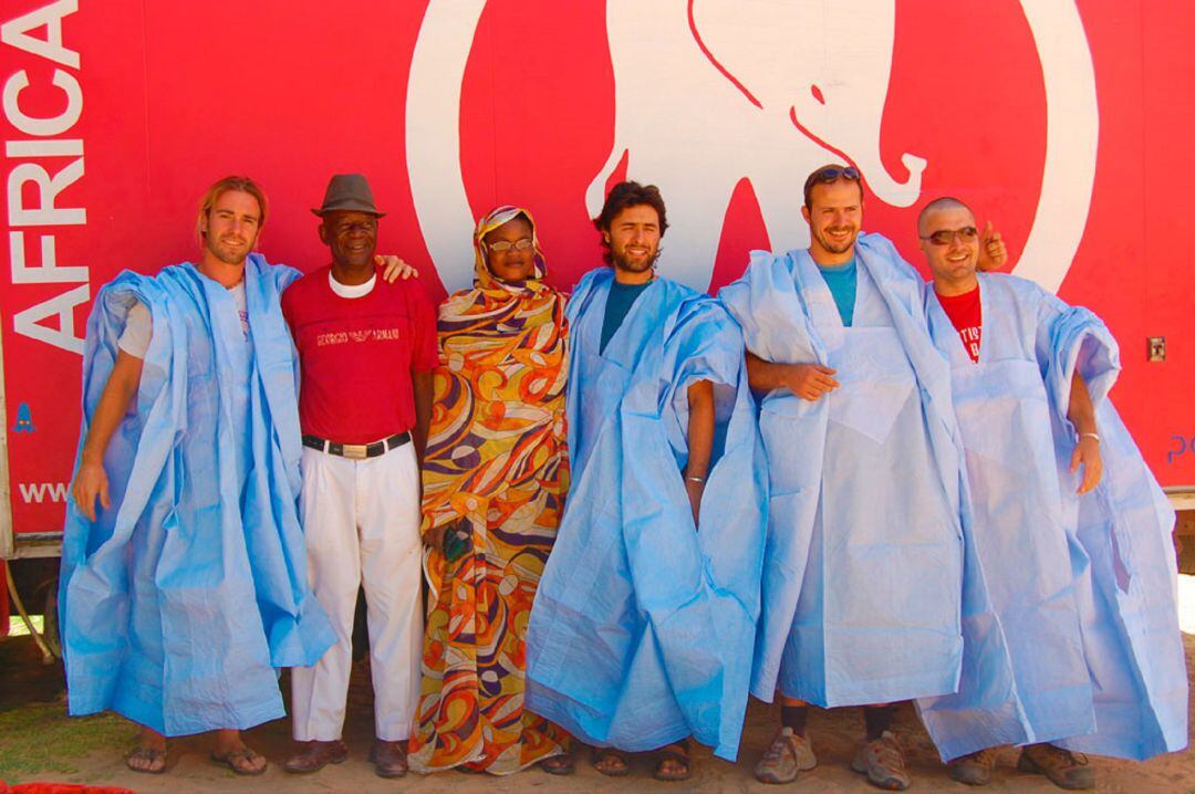 Voluntarios de Dentistas sobre ruedas en Senegal