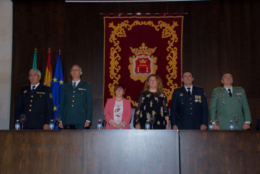 Acto de celebración de la Policía Local