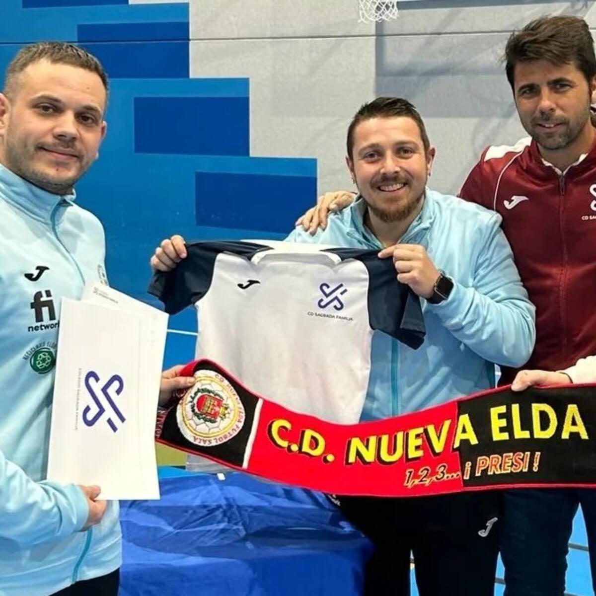 El Nueva Elda Finetwork firma un acuerdo de colaboración con el colegio Sagrada Familia de Elda