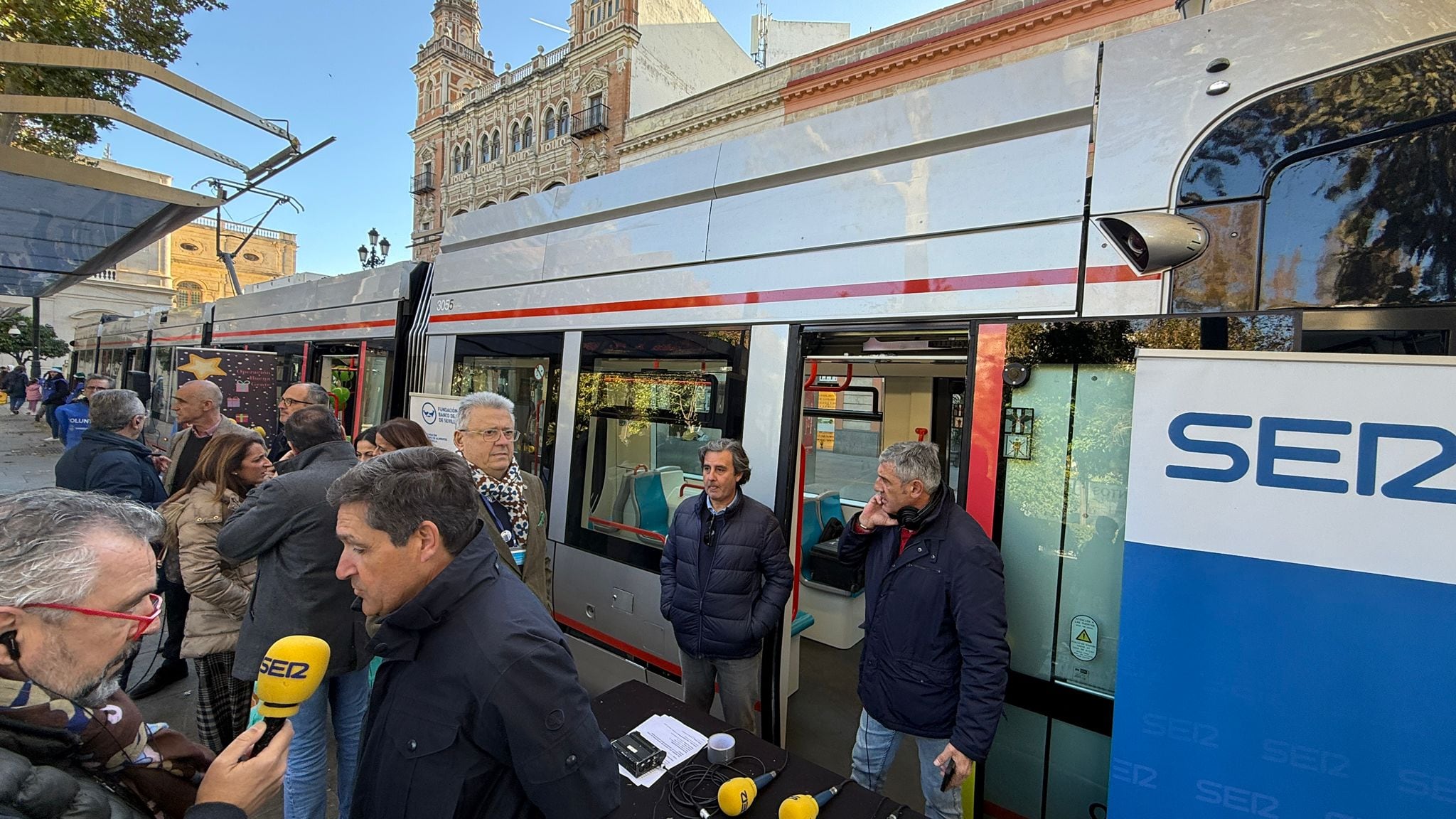 Vagón del metrocentro en Plaza Nueva de la Operación Buena Gente