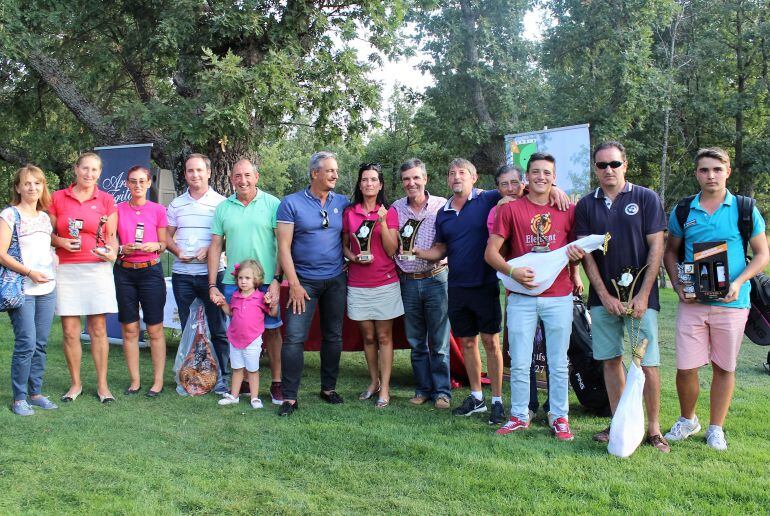 Ganadores del Torneo Artefritas de Golf.