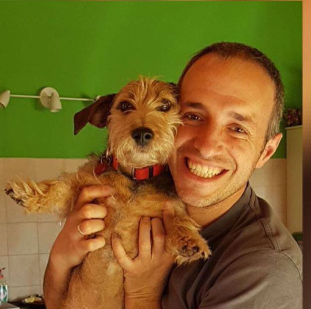 Luis Eduardo Izquierdo en una foto difundida por la Policía Municipal de Valladolid en sus redes sociales