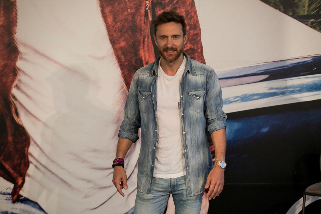 El dj francés David Guetta, el pasado 12 de septiembre en Madrid, en la presentación de su último disco.