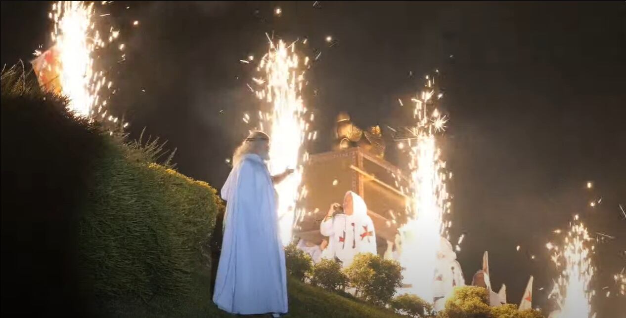 Guido de Garda entrega el Arca de la Alianza