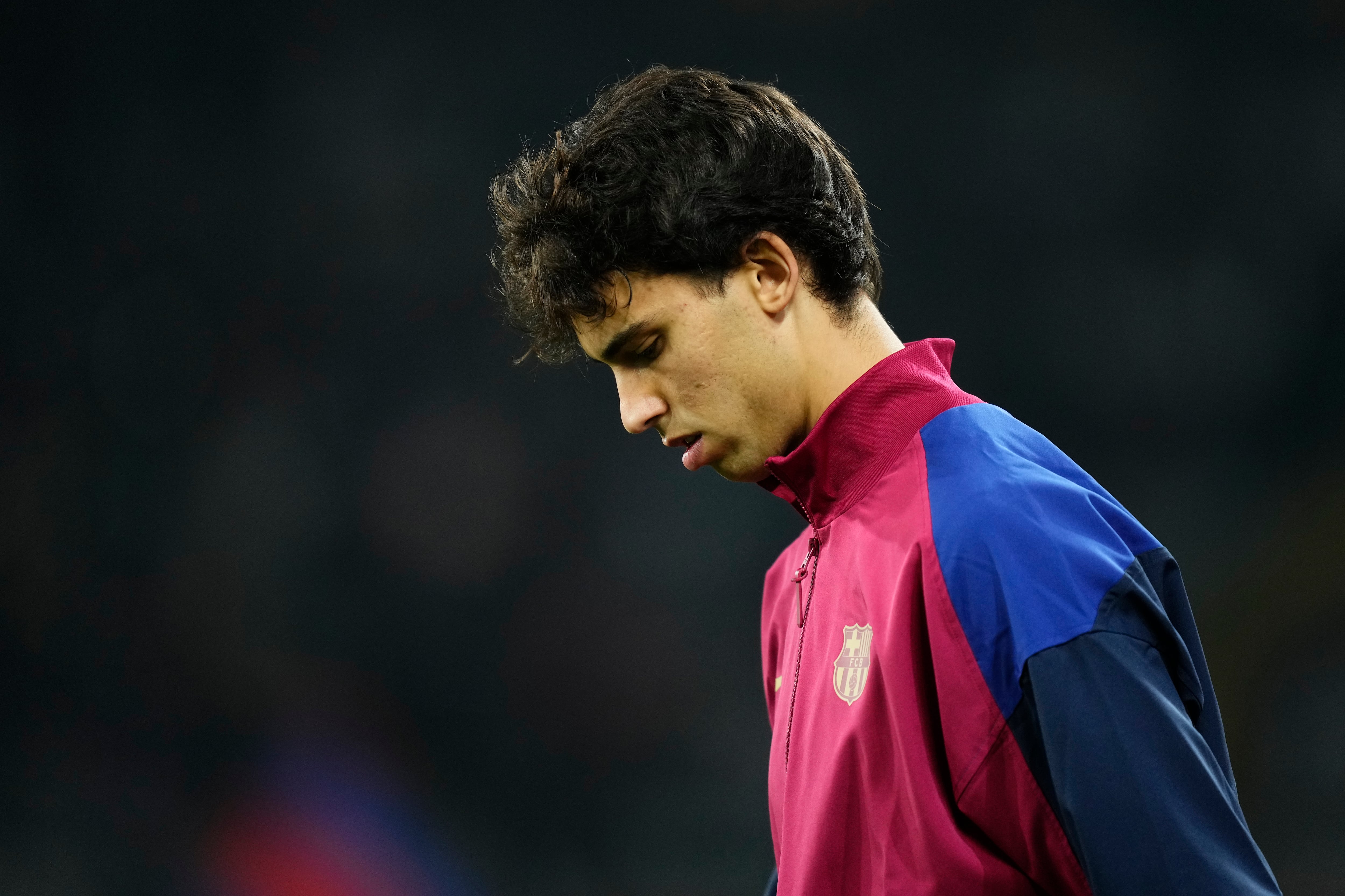 Joao Félix, en la previa del partido liguero de Montjuic entre el FC Barcelona y el Villarreal CF.  (Photo by Jose Breton/Pics Action/NurPhoto via Getty Images)