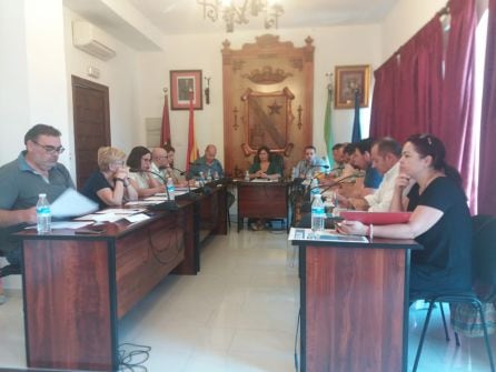 Momento del la celebración del Pleno Ordinario de septiembre, celebrado el pasado viernes