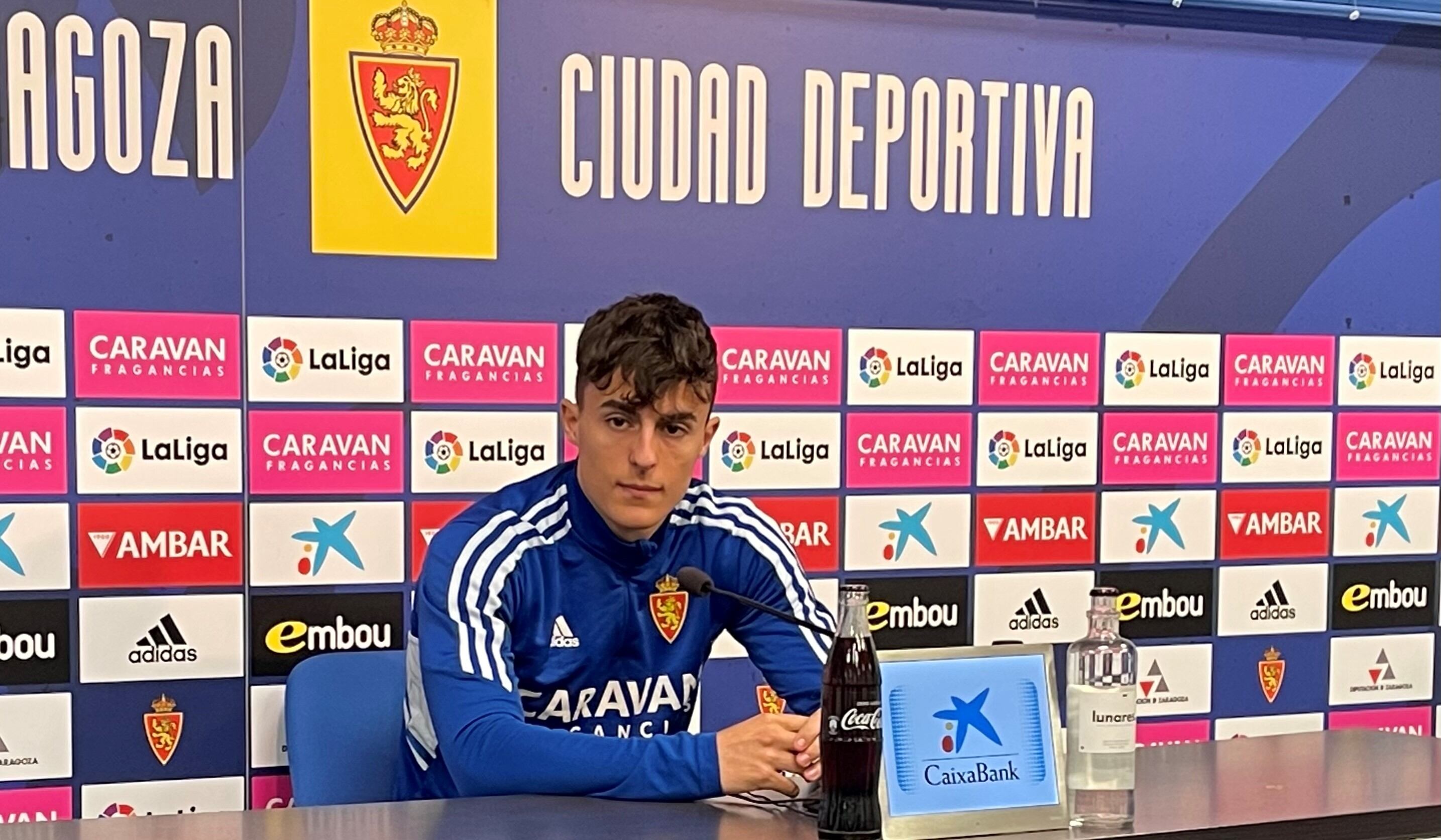 Alejandro Francés ha comparecido este martes en la sala de prensa de la Ciudad Deportiva