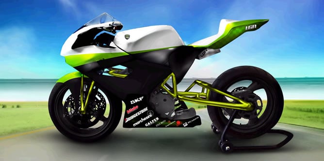 La Universidad Carlos III de Madrid desarrolla una motocicleta eléctrica de competición