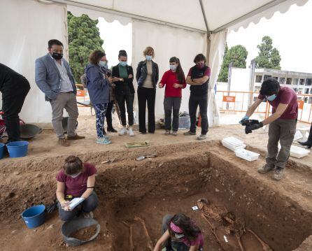 Exhumaciones en el cementerio de Castelló