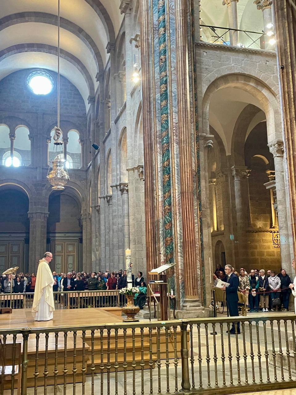 Carlos Serrano en Santiago