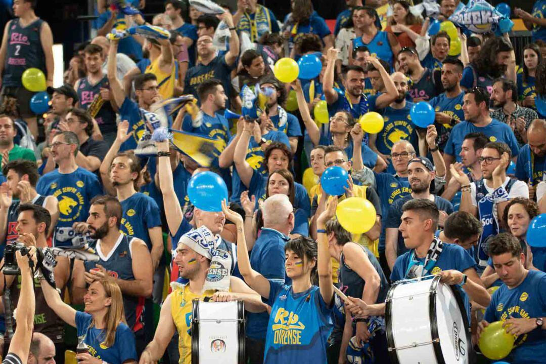 Gran temporada del Club Ourense Baloncesto, bien respaldado por su afición