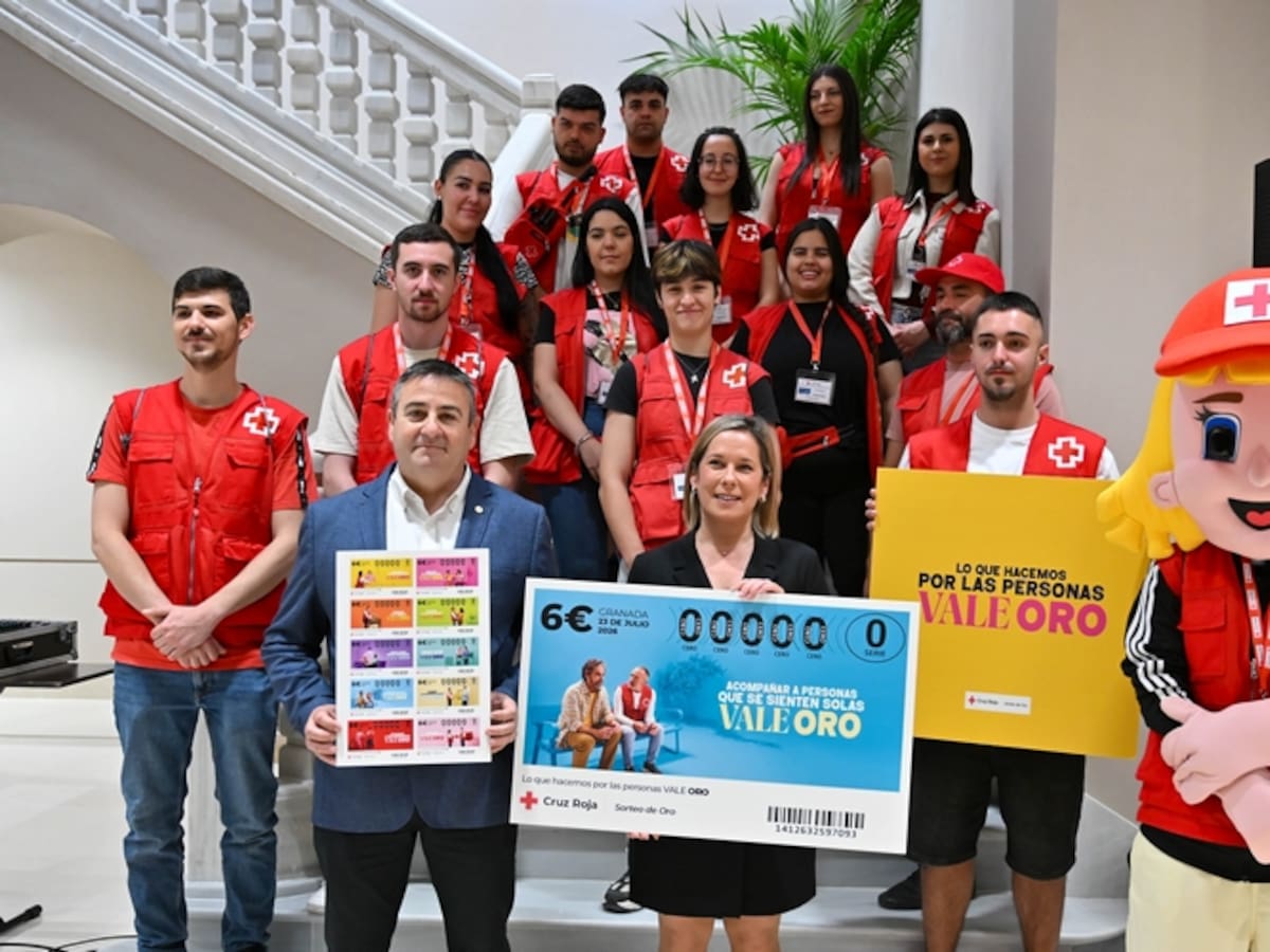 Ayuntamiento y Cruz Roja animan a participar en el Sorteo de Oro 2026
