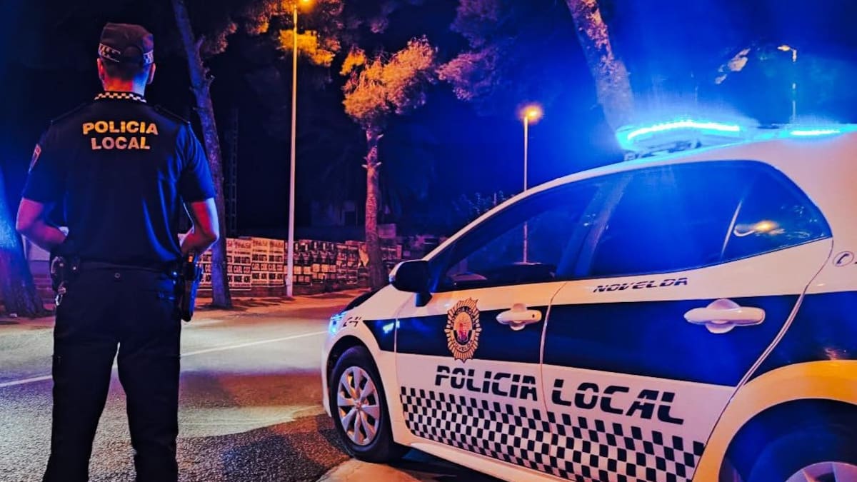 Detenido en Novelda un hombre por tráfico de drogas tras una infracción en la carretera